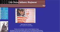 Desktop Screenshot of maine13th.com